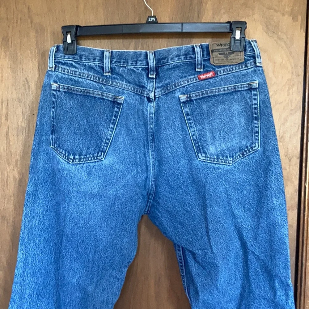 Wrangler relaxed fit jean 38x30 cotton denim - Picture 11 of 17